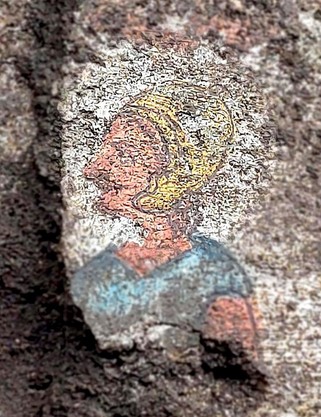 The funerary stele of the Etruscan admiral Vel Kaikna