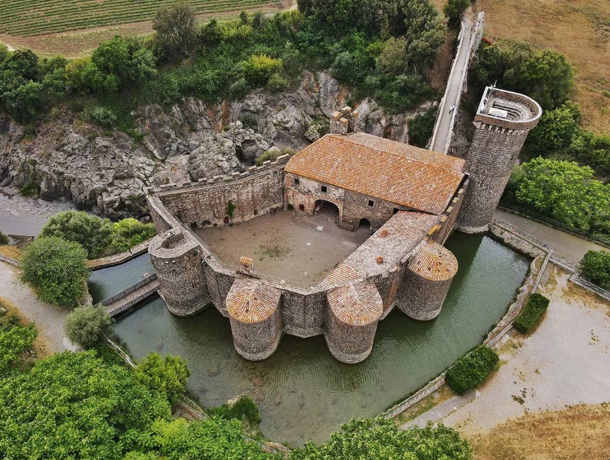 The Castle of Vulci Museum.