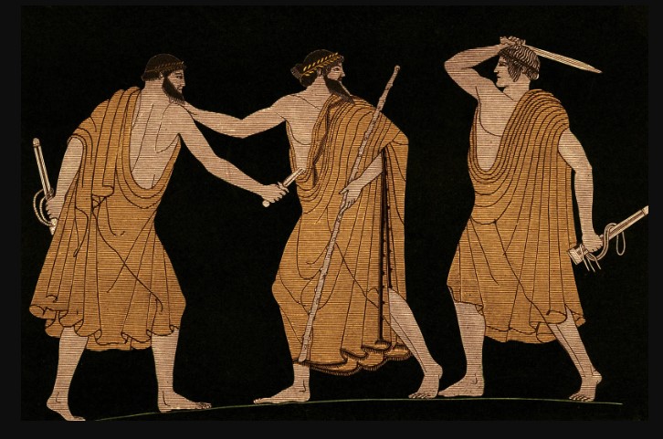 The Tyrannicides, Harmodius and Aristogeiton