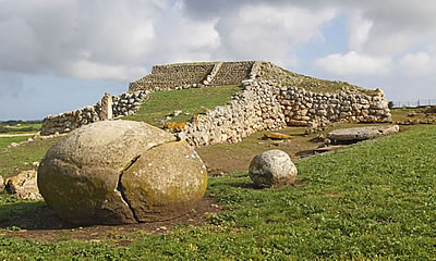 The ziqqurat of Monte d'Accoddi