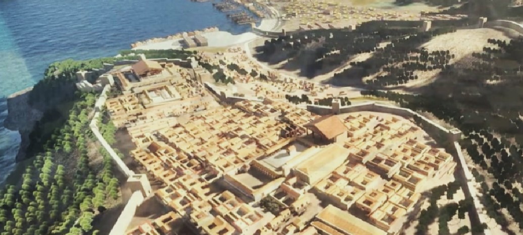 Reconstruction 3D of Populonia, by Marco Mellace