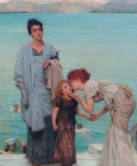 Lawrence Alma-Tadema (1836–1912). A Kiss
