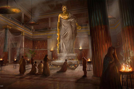 A temple of Asclepius