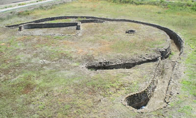 During World War II, the planes of RAF discovered hundreds of Neolithic sites of about 6000 years ago