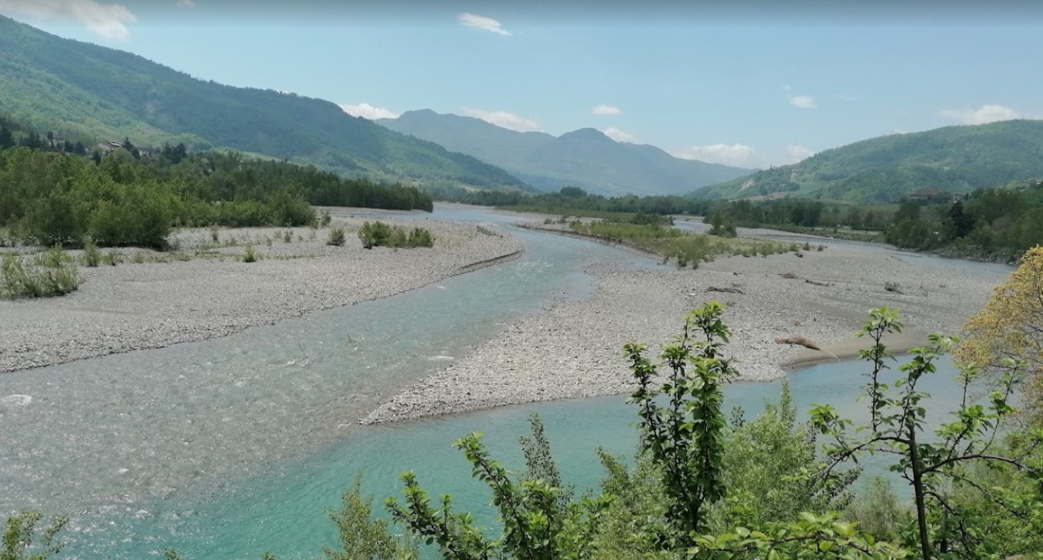Trebbia river